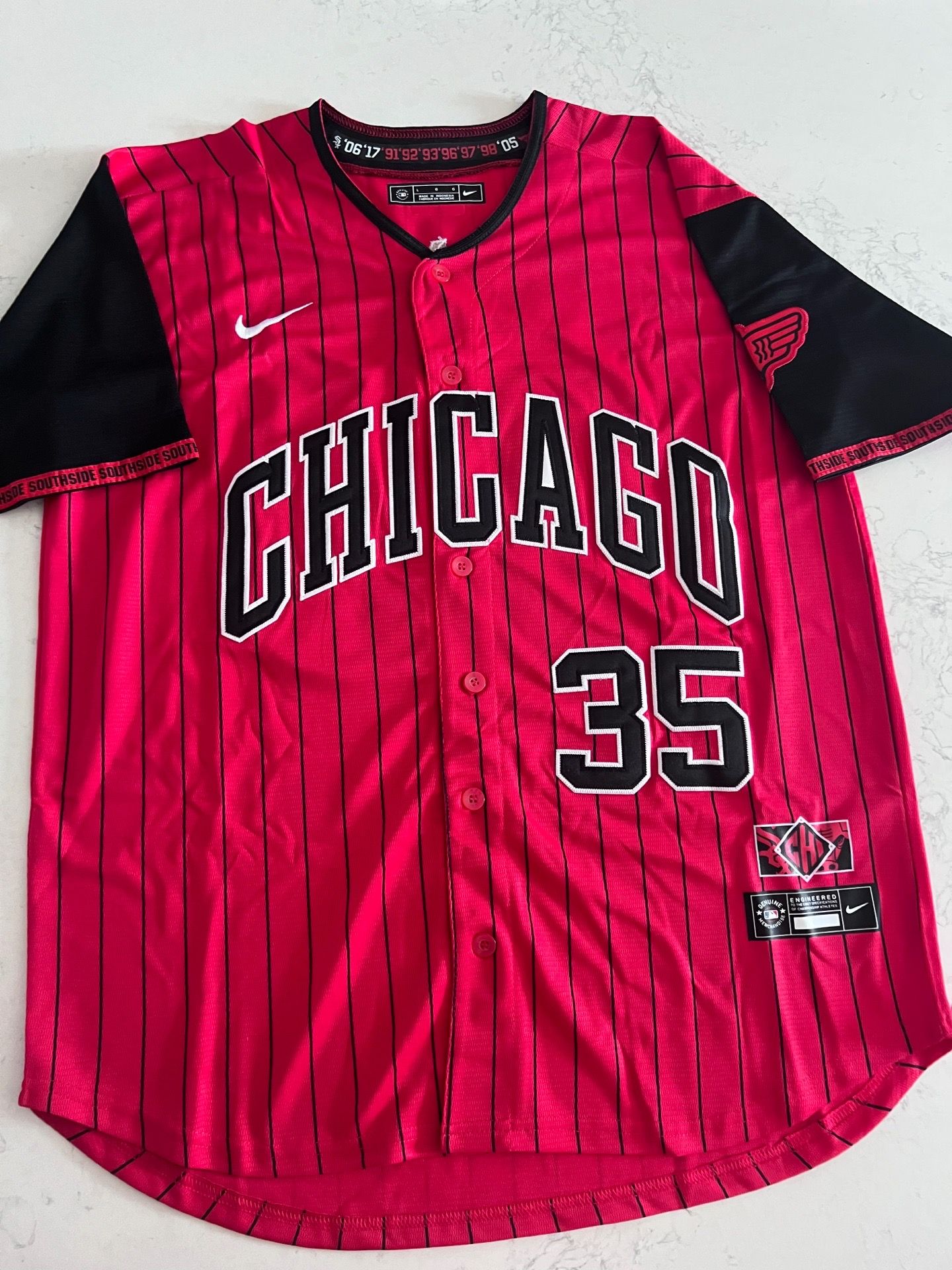 Frank Thomas Whitesox Jersey