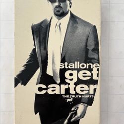 Get Carter The Truth Hurts VHS, 2001 Movie