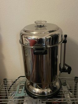 Delonghi LARGE Coffee Maker Urn Percolator 60 Cups