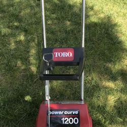 Toro Power Curve 1200 Electric Snowblower/ Snow Thrower