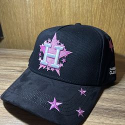 Dandy Hats x Sad Boyz Junior H clave Ali Colab Black and Pink snapback