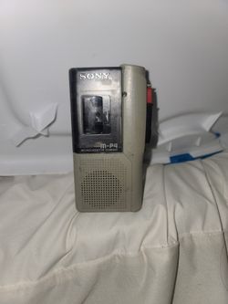 Sony M-P4 Microcassette Corder Recorder