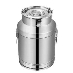 Stainless Steel Milk Can with Locking Lid