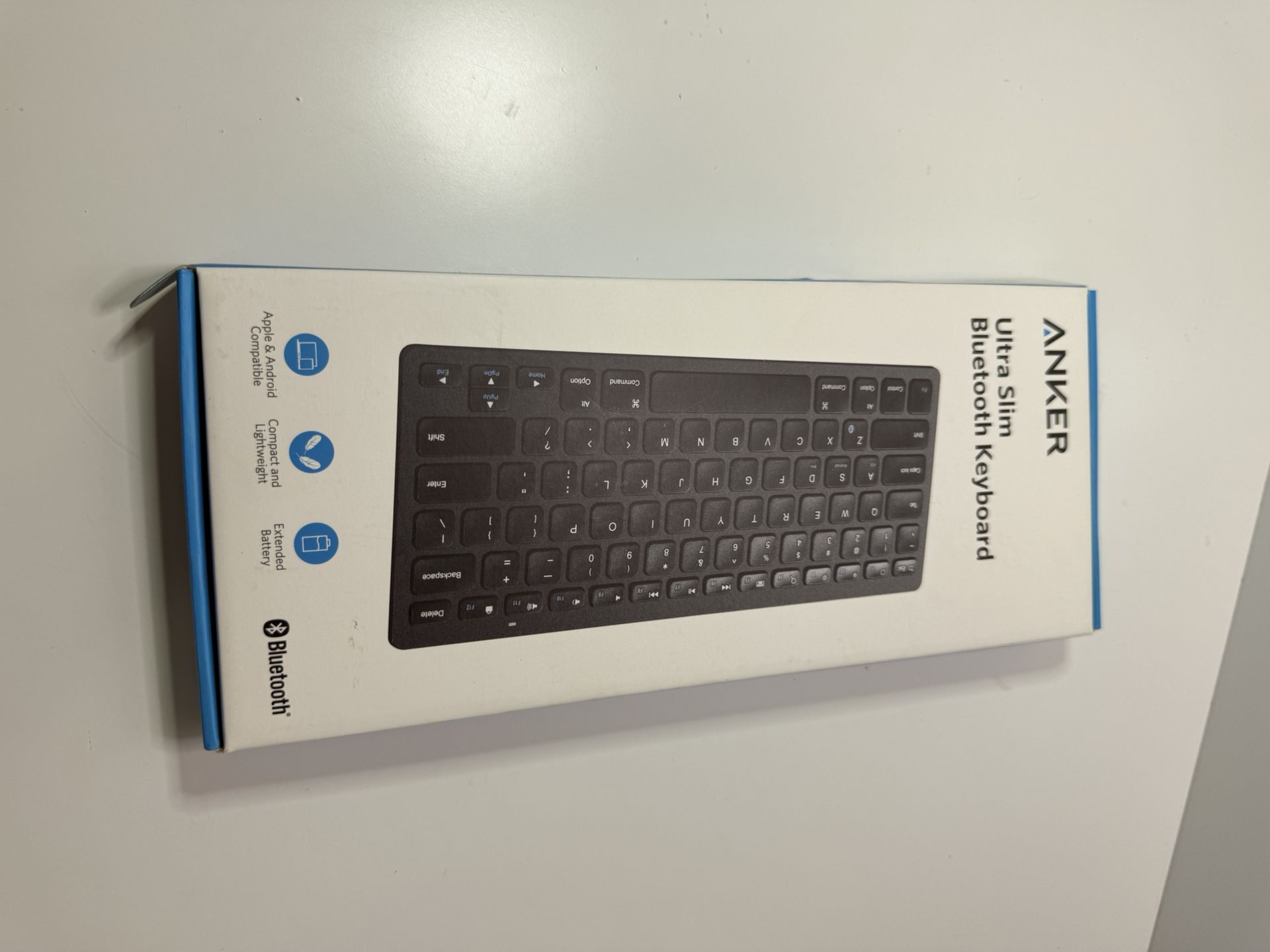 NEW Anker Ultra Slim Bluetooth Keyboard – Wireless – iOS/Android/Windows