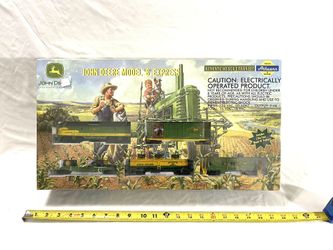 Mint Condition Sealed Inbox 1980s Atheans-99033 HO-Scale Diecast, John Deere Toy, Freight Train. Retails For $175. These Are Very Rare Hard To Find.