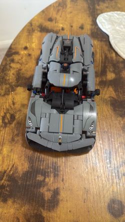 Lego Koenigsegg Jesko Absolut Grey Hypercar