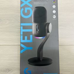 Logitech Blue Yeti GX Dynamic Microphone Black ( Brand New Factory Sealed ) 