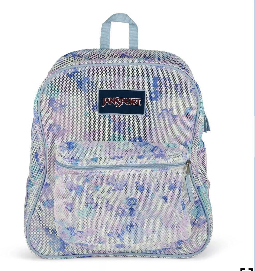 mesh jansport backpack 