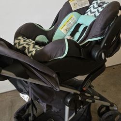 Gently Used Evanflo Infant Travel System
