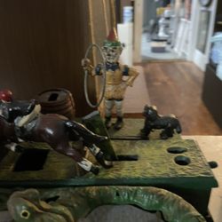 Cast Iron Irons And Banks