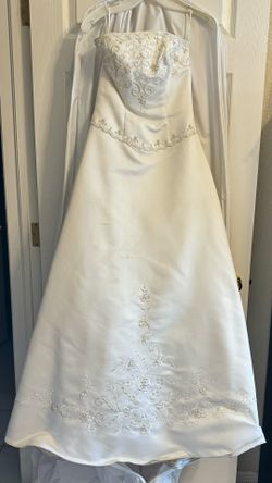 Bride Bridal Wedding Dress Gown Veil OBO