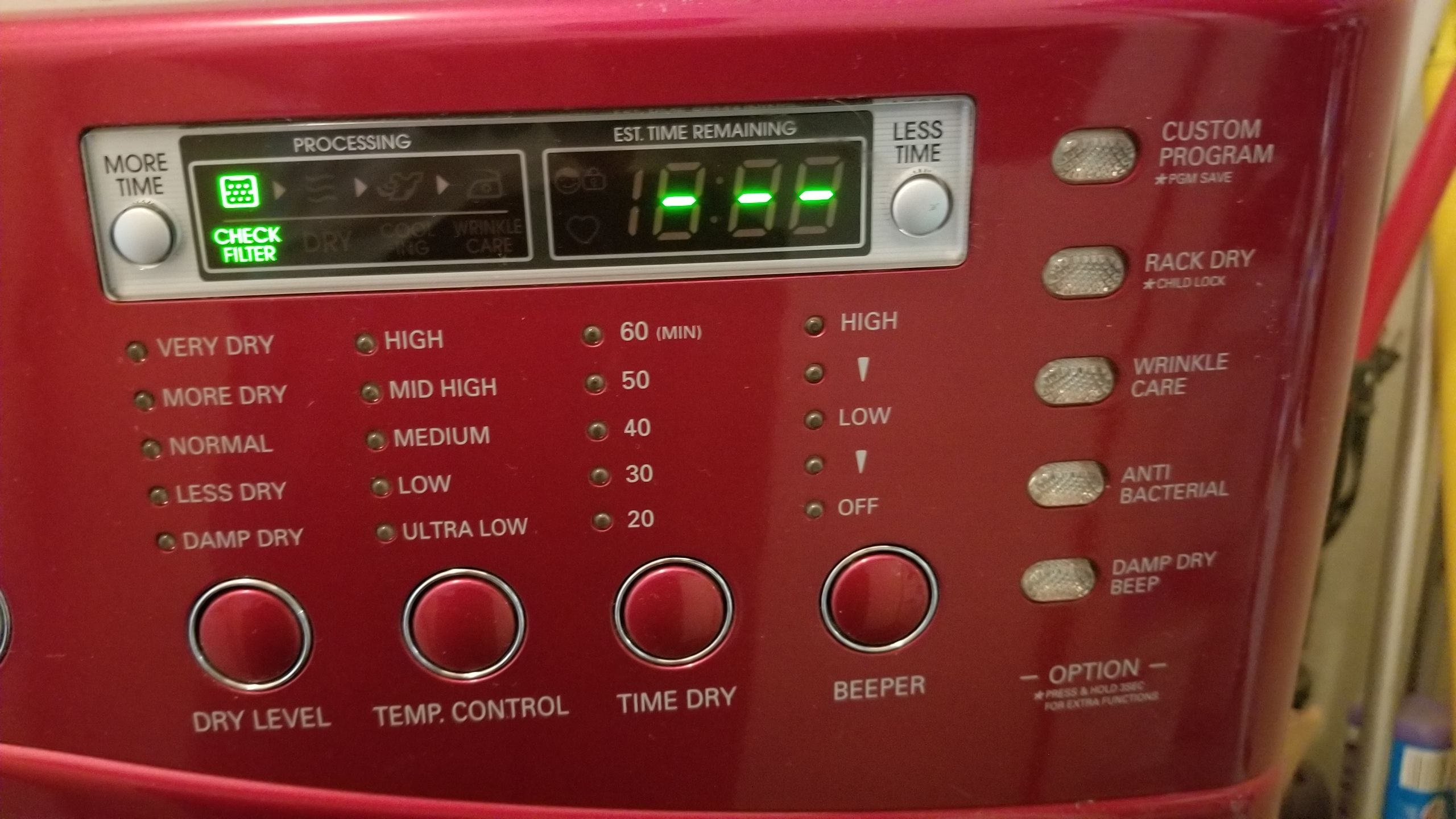 LG TROMM STEAM WASHER / ULTRA CAPACITY FRONT LOAD DRYER for Sale in ...