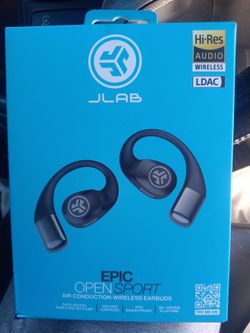 JLab Epic Open Sport Wireless Earbuds