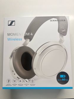Sennheiser MOMENTUM 4 Wireless Headphones (White)