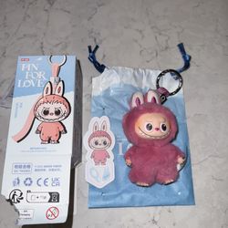 Pin For Love Labubu Letter Q