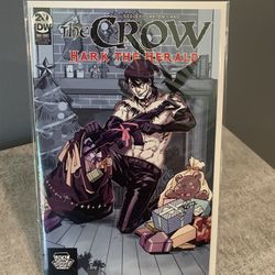 The Crow: Hark The Herald #1 (IDW Publishing, 2019) Retailer Incentive Variant Cover