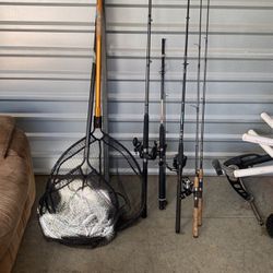 Fishing Rods And Nets