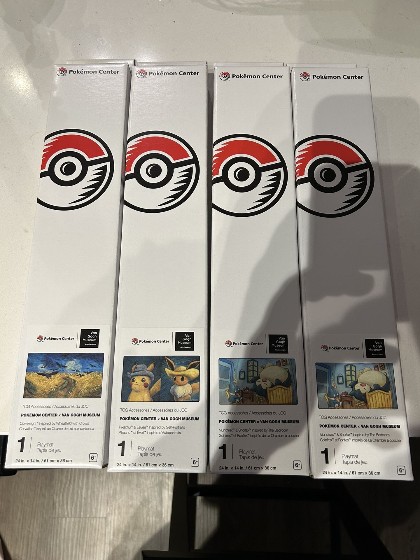 Pokémon Van Gogh Playmats