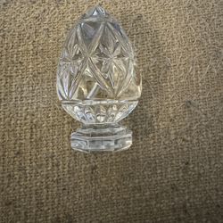 Bleikristall 24% Lead Crystal Egg Paperweight