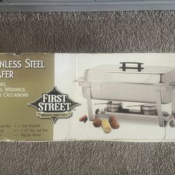 First Street Stainless Steel Chafer