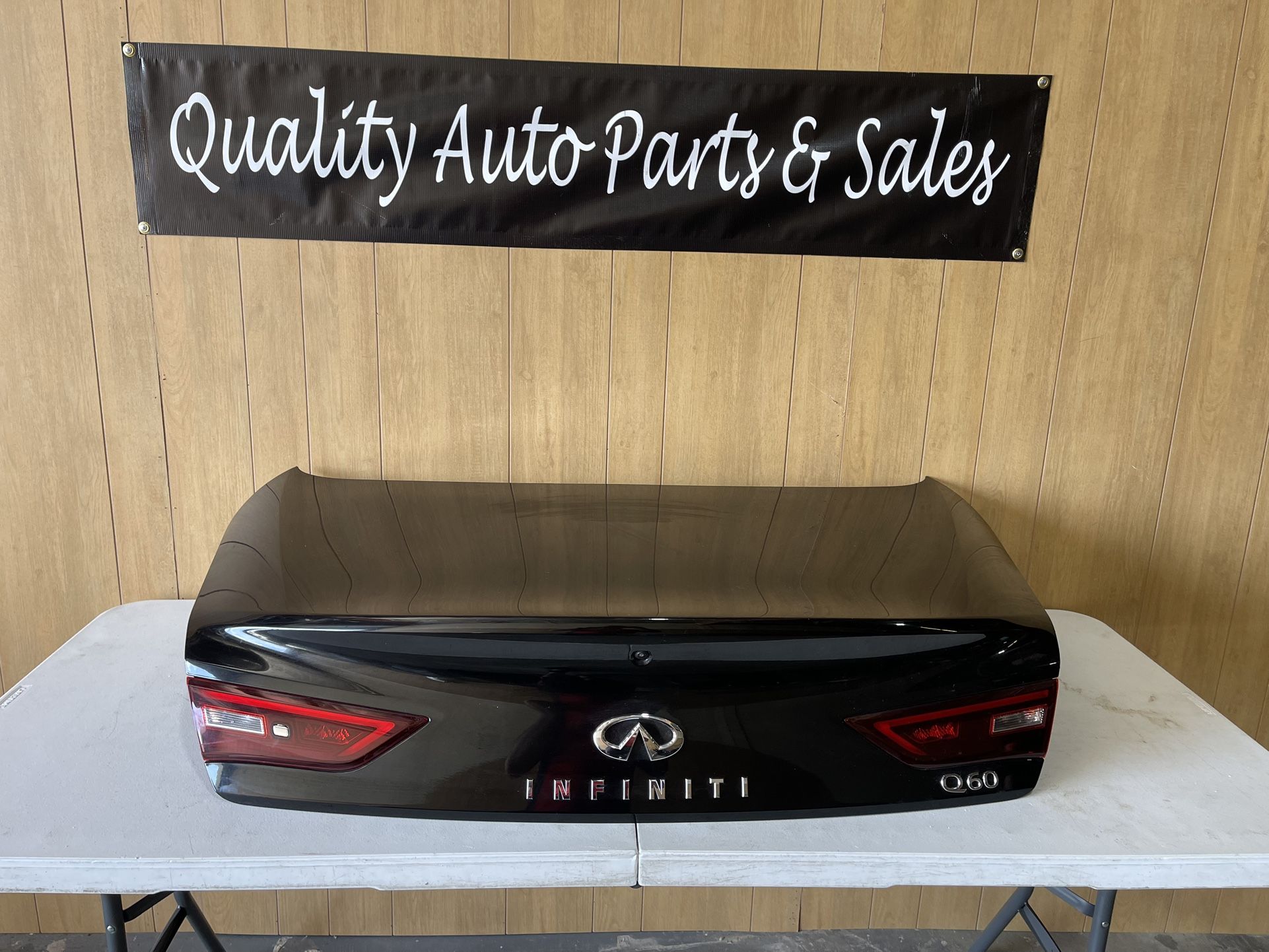 2017 2018 2019 2020 2021 2022 Infiniti Q60 Trunk Lid