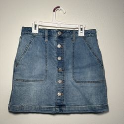 Cat & Jack Kids Denim Skirt - 14 Y