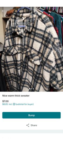 Thick sweater