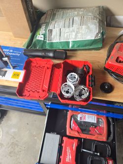 Milwaukee Hole Saw Set in Red Case