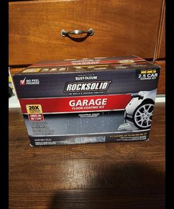 Rust-Oleum RockSolid
180 oz. Dark Gray Polycuramine 2.5 Car Garage Floor Kit