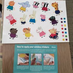 Peppa Pig Window Stickers