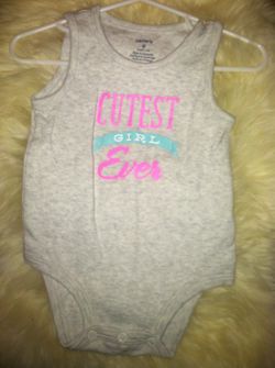 Carter's sleeveless onesie