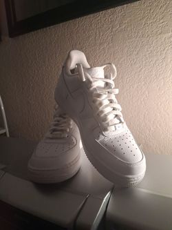 White Air Forces Size 9 Woman's
