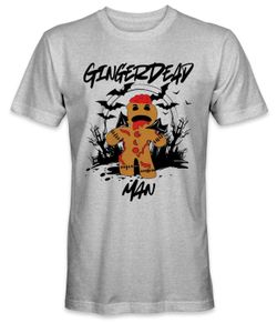 Ginger dead Man Halloween Graphic T Shirt