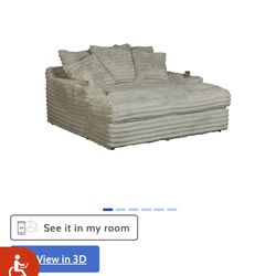 Double Chaise Lounge 