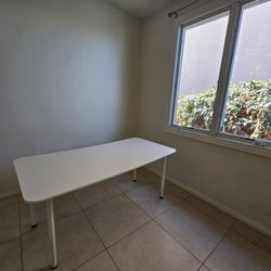 White Table