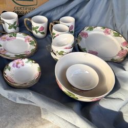 Desert Rose Franciscan Ware - 19 Pieces