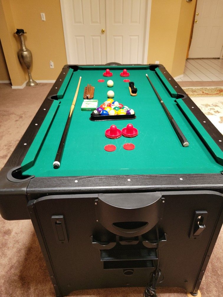 Pool Table And Hockey