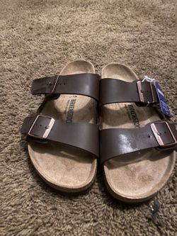 New Birkenstock Arizona Dark Brown Sandals – EU 41