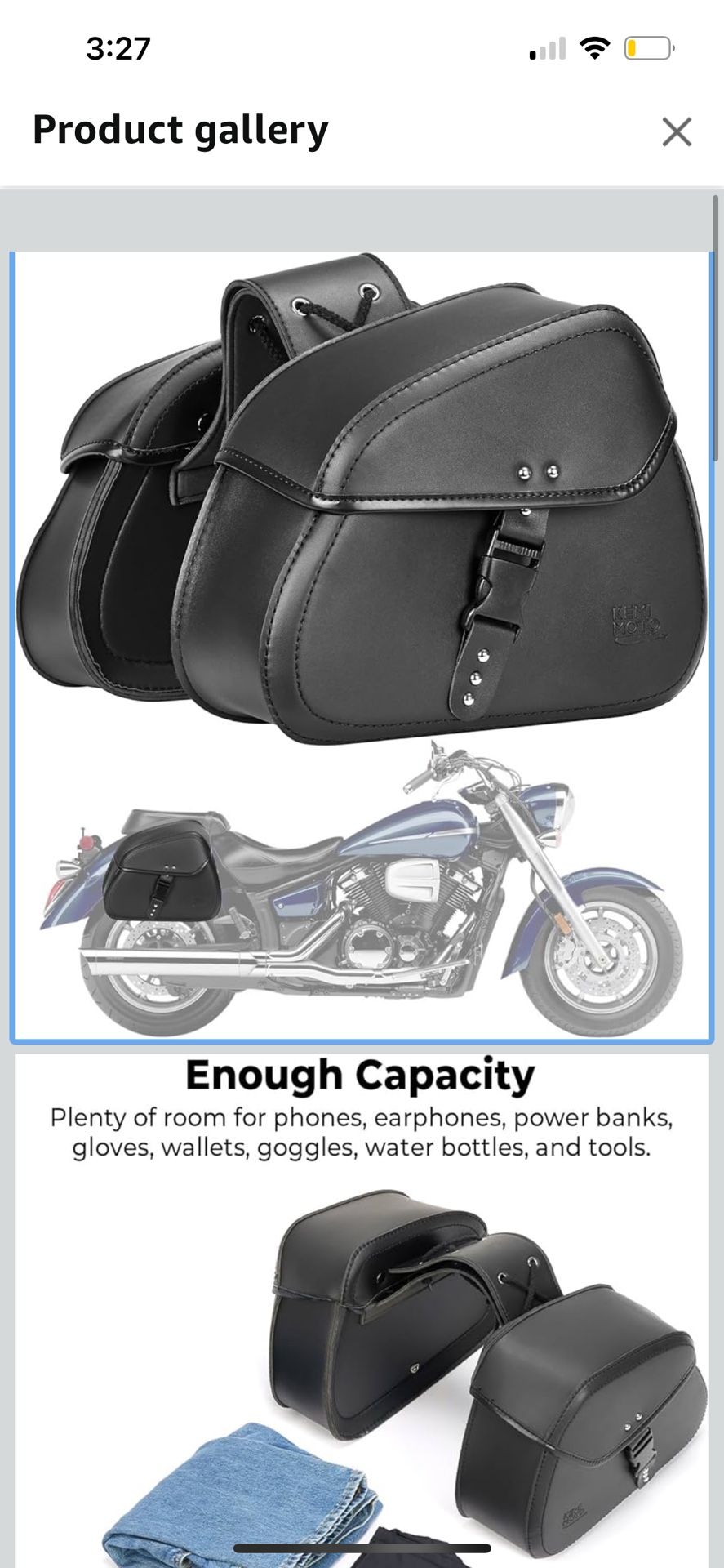 Kemimoto Saddle Bags 16l New