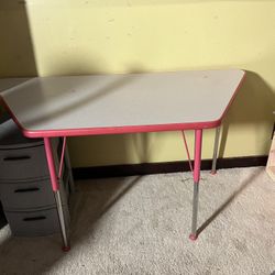 Half Hex Table Adjustable Height