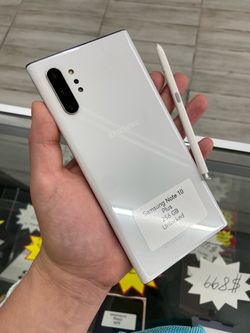White galaxy note 10, cash OR $50 down