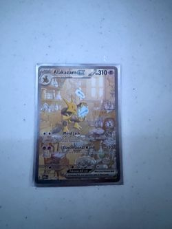 Alakazam ex - 201/165 - SV: Scarlet & Violet 151 (MEW) SV: Scarlet & Violet 151 Alakazam ex