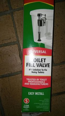 Toilet full valve