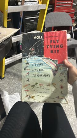 Vintage fly tying kit
