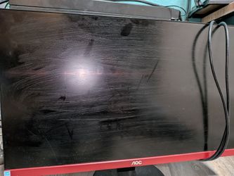 Gaming pc and monitor includes keyboard and mouse and network adapter willing to go lower