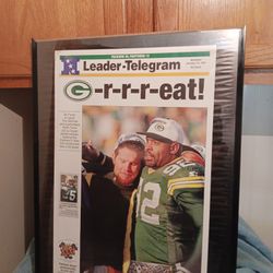 Vintage Reggie White January 13, 1997 Superbowl Poster 15"×23" Very Good Condition 