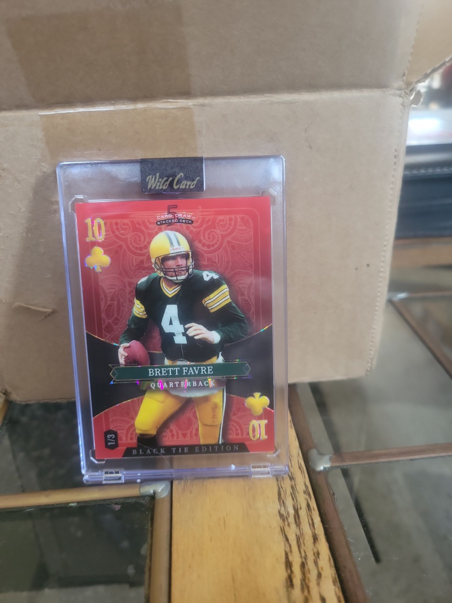 Wild Card Favre Black Tie Edition 1/3