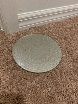Gold glass plates