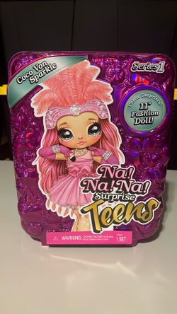 2020 Na Na Na Surprise Teens Coco Von Sparkle 11" Poseable Fashion Doll Series 1