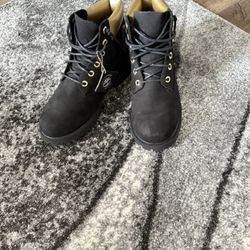 Black Timberland 6 Inch Premium Boot